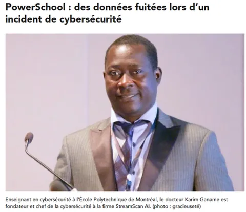 PowerSchool : des données fuitées lors d’un incident de cybersécurité