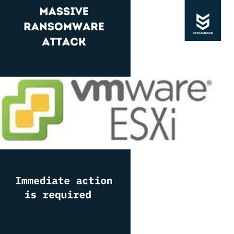 Exploitation massive d’une vulnérabilité Vmware ESXi pour distribuer un rançongiciel