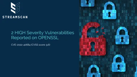 2 vulnérabilités de sécurité de niveau ÉLÉVÉ dans OPENSSL