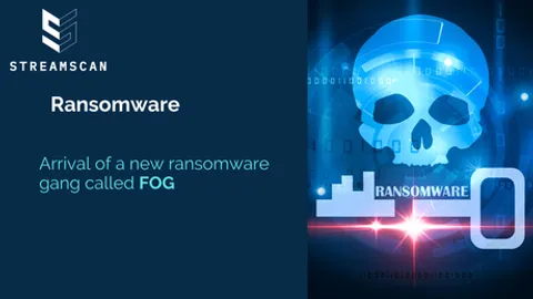 A new ransomware group named FOG has just appeared